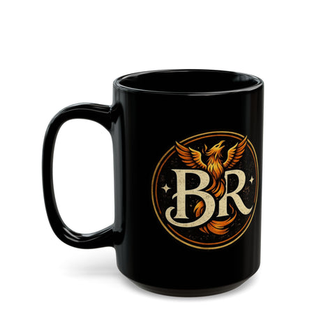 B4R Phoenix Crest Black Coffee Mug (11oz & 15oz)