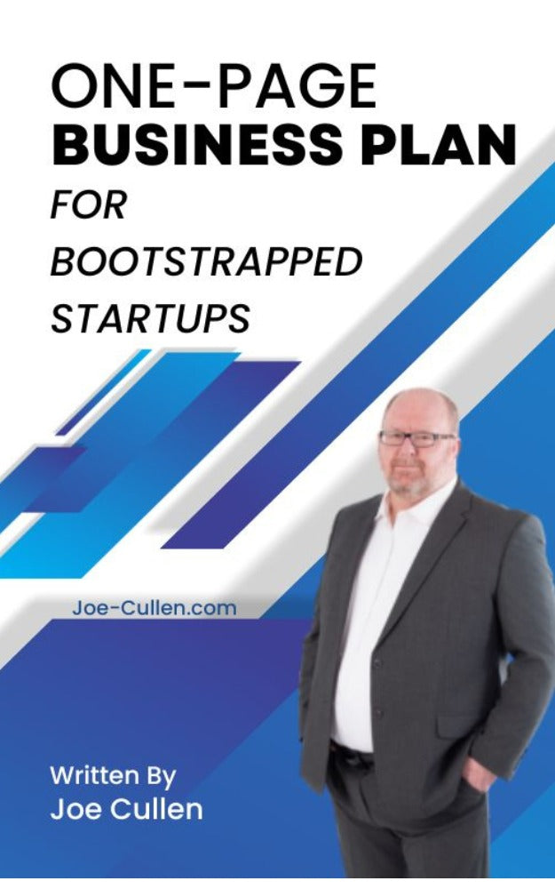 One Page Business Plan For Bootstrapped Startups