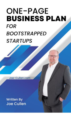 One Page Business Plan For Bootstrapped Startups